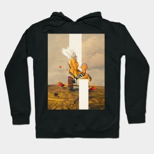 Yellow Echoes of Time Hoodie